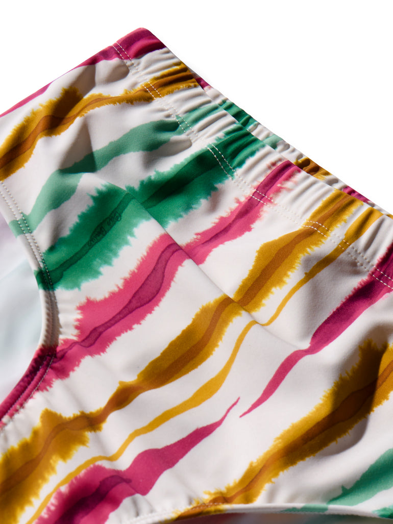 image of swimwear sunga in Eivissa print detail view by Bas Bains